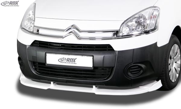 RDX Frontspoilerlippe VARIO-X für CITROEN Berlingo 2008-2015 (Typ 7) / für PEUGEOT Partner 2008-2015 (Typ 7) Frontlippe Front Ansatz Vorne Spoilerlippe