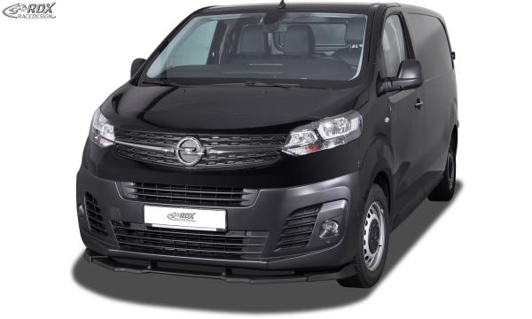 RDX Frontspoiler VARIO-X für CITROEN Jumpy / Spacetourer (V) & FIAT Ulysse / Scudo (V) & OPEL Zafira / Vivaro (V) & PEUGEOT Expert / Traveller (V) & TOYOTA ProAce / ProAce Verso (V) Frontlippe Front Ansatz Vorne Spoilerlippe