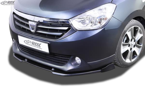 RDX Frontspoilerlippe VARIO-X für DACIA Dokker (SD) & Lodgy (SD) "V1" Frontlippe Front Ansatz Vorne Spoilerlippe