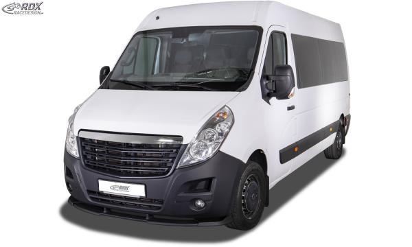RDX Frontspoilerlippe VARIO-X für RENAULT Master (2010+) & OPEL Movano (2010+) Frontlippe Front Ansatz Vorne Spoilerlippe