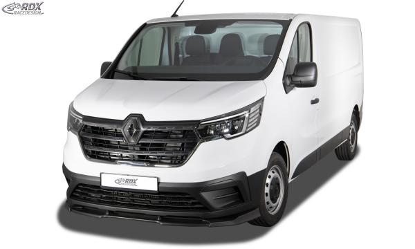 RDX Frontspoiler VARIO-X für RENAULT Trafic (2021-heute) Frontlippe Front Ansatz Vorne Spoilerlippe