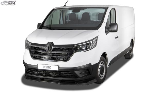 RDX Frontspoiler VARIO-X für RENAULT Trafic (2021-heute) Frontlippe Front Ansatz Vorne Spoilerlippe
