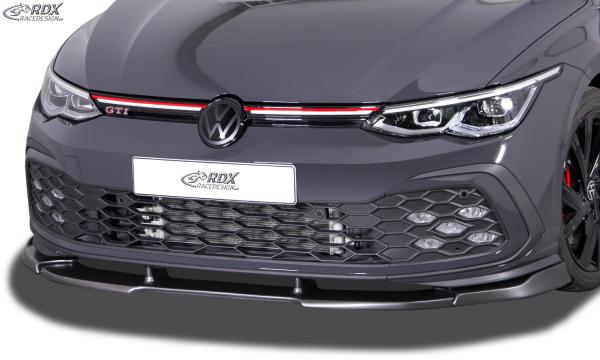 RDX Frontspoilerlippe VARIO-X für VW Golf 8 GTI (CD / 2020+) Frontlippe Front Ansatz Vorne Spoilerlippe