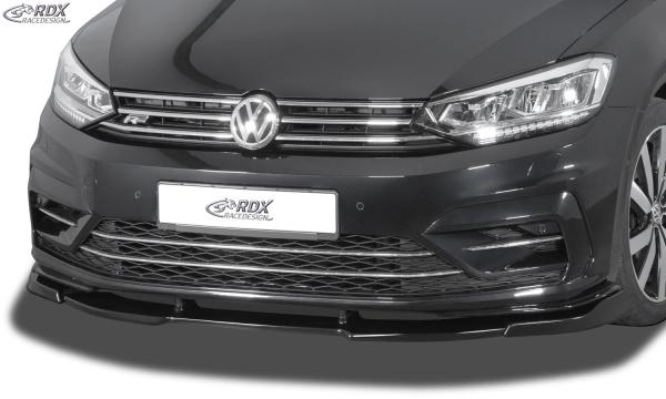 RDX Frontspoilerlippe VARIO-X für VW Touran R-Line (5T / 2015+) Frontlippe Front Ansatz Vorne Spoilerlippe