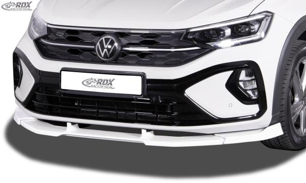 RDX Frontspoilerlippe VARIO-X für VW Taigo R-Line (CS / 2023+) Frontlippe Front Ansatz Vorne Spoilerlippe