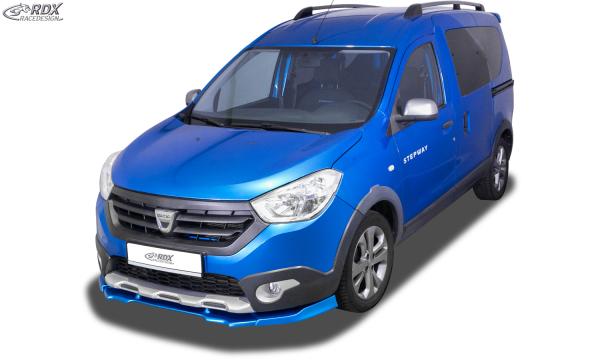 RDX Frontspoilerlippe VARIO-X für DACIA Dokker Stepway (SD) & Lodgy Stepway (SD) Frontlippe Front Ansatz Vorne Spoilerlippe