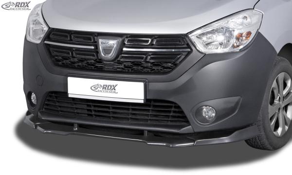 RDX Frontspoilerlippe VARIO-X für DACIA Dokker (SD) & Lodgy (SD) "V2" Frontlippe Front Ansatz Vorne Spoilerlippe