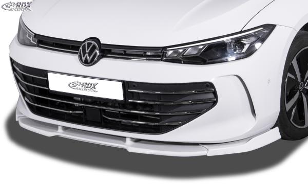 RDX Frontspoilerlippe VARIO-X für VW Passat (CJ / B9 / 2024+) Frontlippe Front Ansatz Vorne Spoilerlippe
