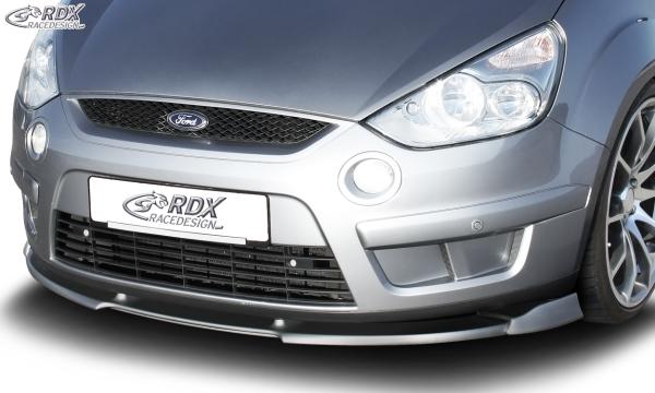 RDX Frontspoilerlippe VARIO-X für FORD S-Max (2006+) Frontlippe Front Ansatz Vorne Spoilerlippe