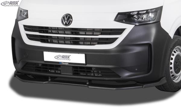 RDX Frontspoiler VARIO-X für VW Transporter / Caravelle / Kombi (2025-heute) Frontlippe Front Ansatz Vorne Spoilerlippe