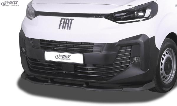 RDX Frontspoiler VARIO-X für CITROEN Jumpy / Spacetourer (V) & FIAT Ulysse / Scudo (V) & OPEL Zafira / Vivaro (V) & PEUGEOT Expert / Traveller (V) & TOYOTA ProAce / ProAce Verso (V) Frontlippe Front Ansatz Vorne Spoilerlippe