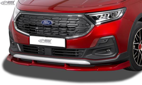 RDX Frontspoiler VARIO-X für FORD Transit Connect Active & Tourneo Connect Active (SK, SKN / 2022-heute) Frontlippe Front Ansatz Vorne Spoilerlippe