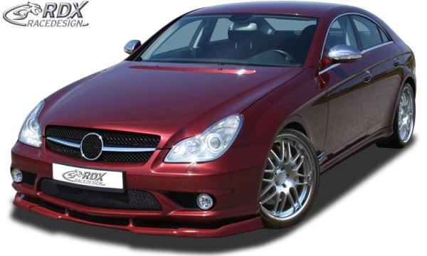 RDX Frontspoilerlippe VARIO-X für MERCEDES CLS-Klasse C219 AMG (Passend an AMG bzw. Fahrzeuge mit AMG Frontstoßstange) Frontlippe Front Ansatz Vorne Spoilerlippe