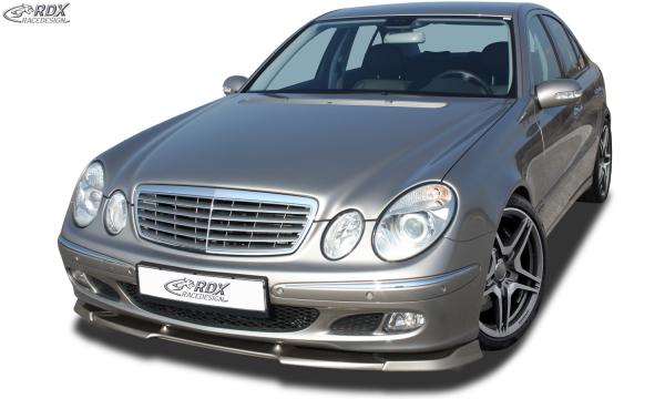 RDX Frontspoilerlippe VARIO-X für MERCEDES E-Klasse W211 -2006 Classic/Elegance Frontlippe Front Ansatz Vorne Spoilerlippe
