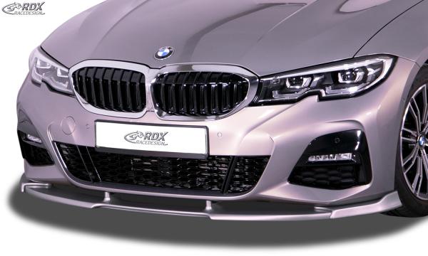 RDX Frontspoilerlippe VARIO-X für BMW 3er G20 / G21 M-Sport und mit M-Aerodynamikpaket Frontlippe Front Ansatz Vorne Spoilerlippe