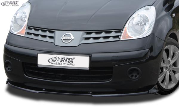 RDX Frontspoilerlippe VARIO-X für NISSAN Note (E11) 2005-2009 Frontlippe Front Ansatz Vorne Spoilerlippe
