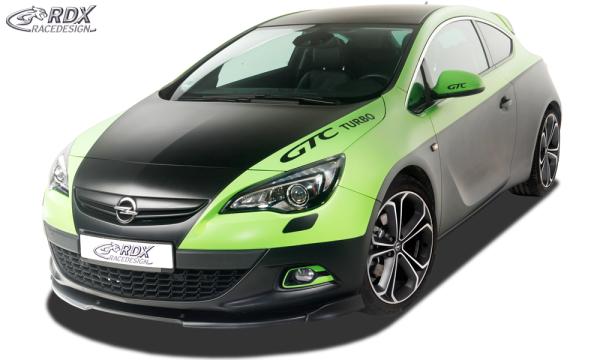 RDX Frontspoilerlippe VARIO-X für OPEL Astra J GTC Frontlippe Front Ansatz Vorne Spoilerlippe