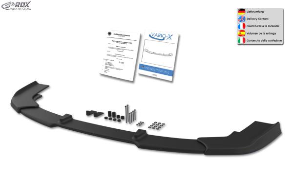 RDX Frontspoilerlippe VARIO-X für OPEL Vectra C & Signum 2006+ OPC (Passend an OPC bzw. Fahrzeuge mit OPC Frontstoßstange) Frontlippe Front Ansatz Vorne Spoilerlippe