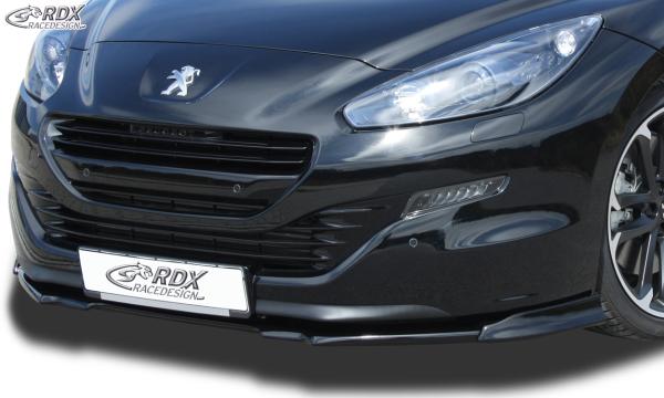 RDX Frontspoilerlippe VARIO-X für PEUGEOT RCZ Phase 2 2013+ Frontlippe Front Ansatz Vorne Spoilerlippe