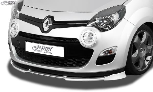 RDX Frontspoilerlippe VARIO-X für RENAULT Twingo 2 Phase 2 2012-2014 Frontlippe Front Ansatz Vorne Spoilerlippe