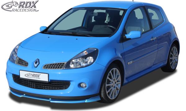 RDX Frontspoilerlippe VARIO-X für RENAULT Clio 3 RS Phase 1 Frontlippe Front Ansatz Vorne Spoilerlippe