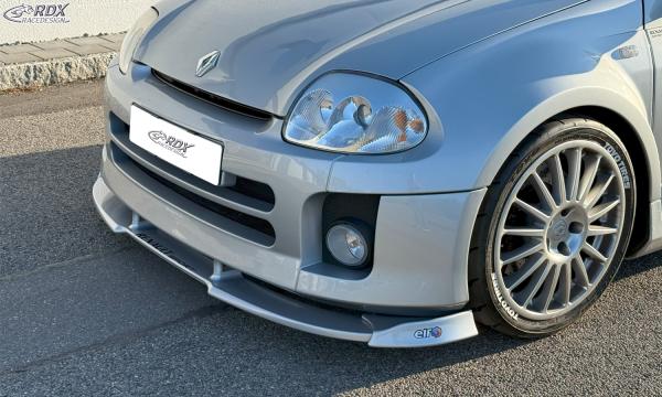 RDX Frontspoilerlippe VARIO-X für RENAULT Clio 2 V6 Frontlippe Front Ansatz Vorne Spoilerlippe