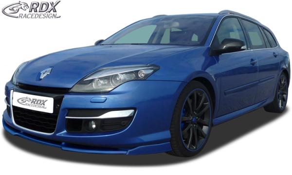 RDX Frontspoilerlippe VARIO-X für RENAULT Laguna 3 Phase 2 / Facelift 2011+ Frontlippe Front Ansatz Vorne Spoilerlippe