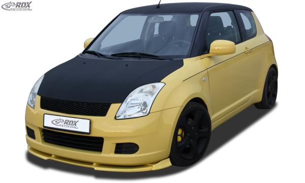 RDX Frontspoilerlippe VARIO-X für SUZUKI Swift (MZ / EZ / 2005+) Frontlippe Front Ansatz Vorne Spoilerlippe