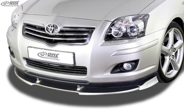 RDX Frontspoilerlippe VARIO-X für TOYOTA Avensis (T25) 2006-2009 Frontlippe Front Ansatz Vorne Spoilerlippe