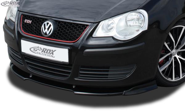 RDX Frontspoilerlippe VARIO-X für VW Polo 9N3 2005+ incl. GTI Frontlippe Front Ansatz Vorne Spoilerlippe