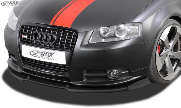 RDX Frontspoilerlippe VARIO-X für AUDI A3 8P 2006-2008 S-Line / A3 Sportback -2008 S-Line Frontlippe Front Ansatz Vorne Spoilerlippe