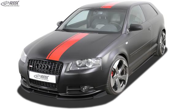 RDX Frontspoilerlippe VARIO-X für AUDI A3 8P 2006-2008 S-Line / A3 Sportback -2008 S-Line Frontlippe Front Ansatz Vorne Spoilerlippe