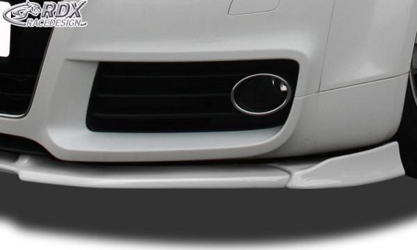 RDX Frontspoilerlippe VARIO-X für AUDI TT 8J Facelift 2010+ Frontlippe Front Ansatz Vorne Spoilerlippe