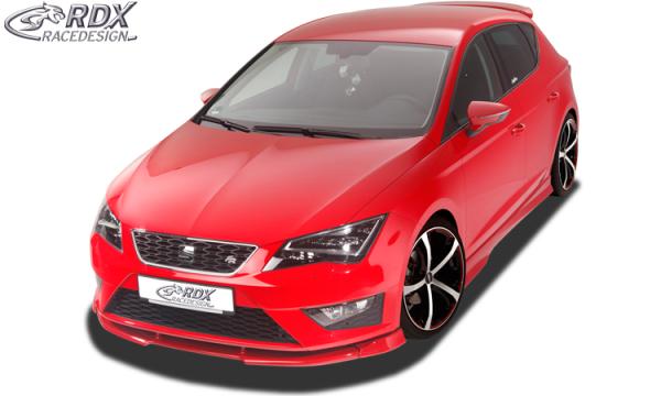 RDX Frontspoilerlippe VARIO-X für SEAT Leon 5F FR + Cupra -2017 (auch SC und ST) Frontlippe Front Ansatz Vorne Spoilerlippe