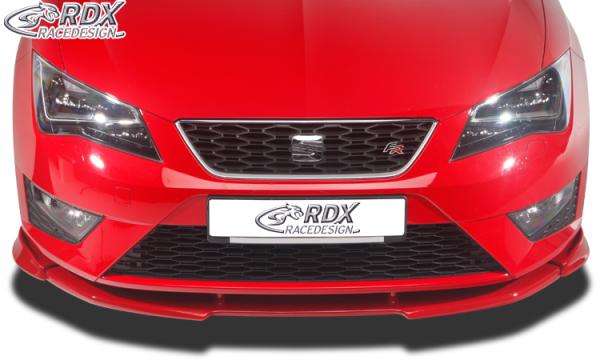 RDX Frontspoilerlippe VARIO-X für SEAT Leon 5F FR + Cupra -2017 (auch SC und ST) Frontlippe Front Ansatz Vorne Spoilerlippe