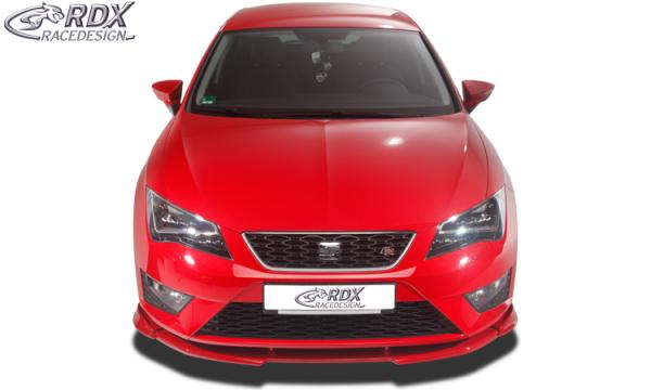 RDX Frontspoilerlippe VARIO-X für SEAT Leon 5F FR + Cupra -2017 (auch SC und ST) Frontlippe Front Ansatz Vorne Spoilerlippe
