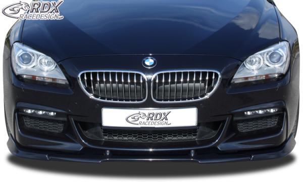 RDX Frontspoilerlippe VARIO-X für BMW 6er F06 Gran Coupe (M-Technik Frontstoßstange) Frontlippe Front Ansatz Vorne Spoilerlippe