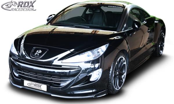 RDX Frontspoilerlippe VARIO-X für PEUGEOT RCZ Phase 1 -2013 Frontlippe Front Ansatz Vorne Spoilerlippe