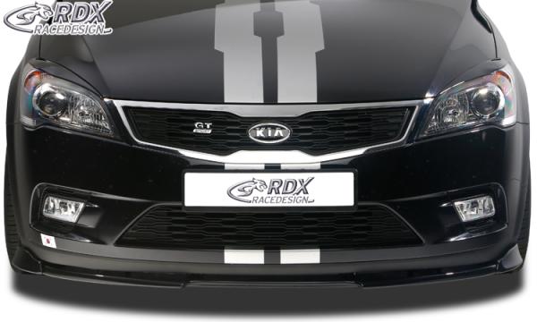 RDX Frontspoilerlippe VARIO-X für KIA Ceed Typ ED 2009-2012 (auch SW) Frontlippe Front Ansatz Vorne Spoilerlippe
