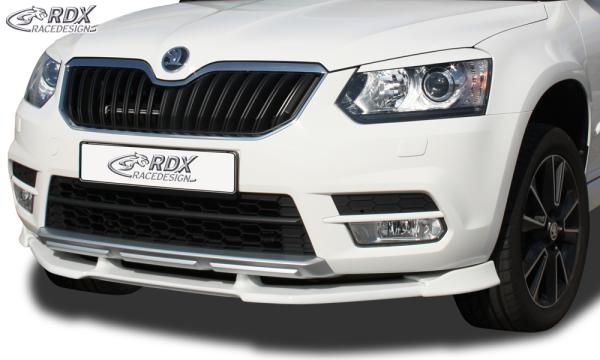 RDX Frontspoilerlippe VARIO-X für SKODA Yeti 2014+ Frontlippe Front Ansatz Vorne Spoilerlippe