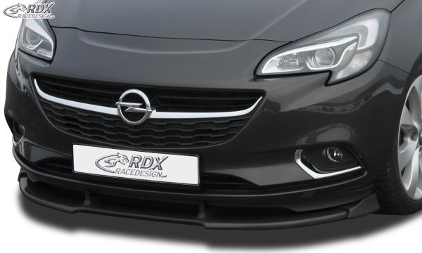 RDX Frontspoilerlippe VARIO-X für OPEL Corsa E Frontlippe Front Ansatz Vorne Spoilerlippe