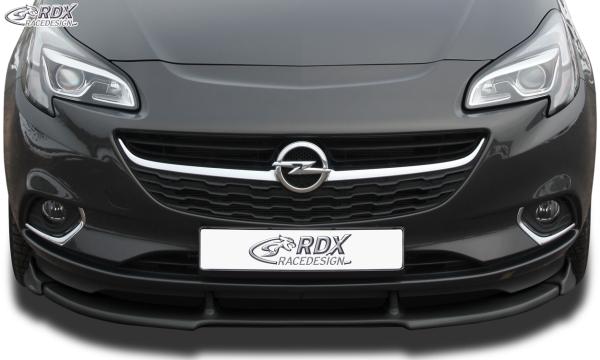 RDX Frontspoilerlippe VARIO-X für OPEL Corsa E Frontlippe Front Ansatz Vorne Spoilerlippe
