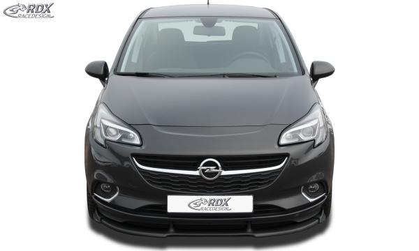 RDX Frontspoilerlippe VARIO-X für OPEL Corsa E Frontlippe Front Ansatz Vorne Spoilerlippe