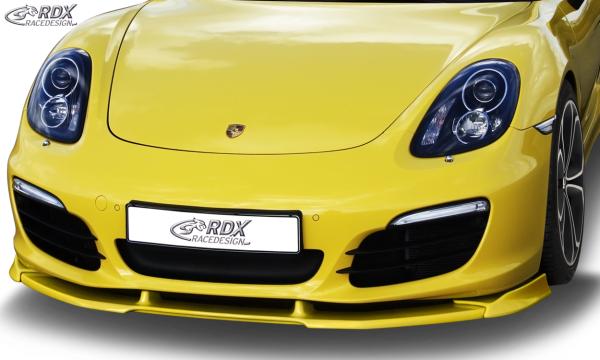 RDX Frontspoilerlippe VARIO-X für PORSCHE Boxster (981) 2012+ Frontlippe Front Ansatz Vorne Spoilerlippe