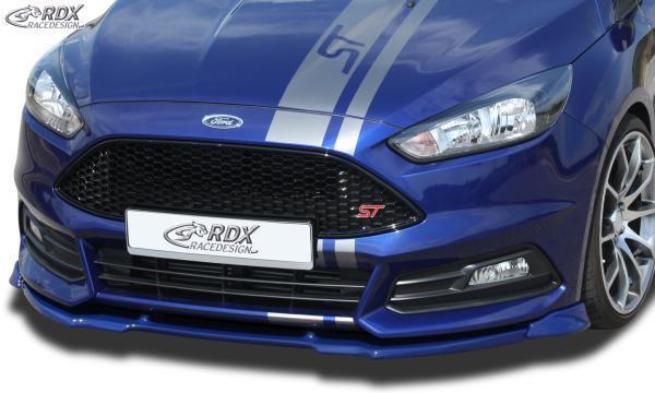 RDX Frontspoilerlippe VARIO-X für FORD Focus 3 ST Facelift (2015+) Frontlippe Front Ansatz Vorne Spoilerlippe