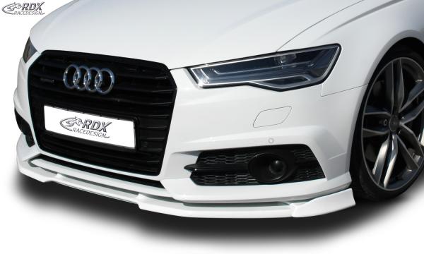 RDX Frontspoilerlippe VARIO-X für AUDI A6 4G C7 S-Line / S6 2014+ Frontlippe Front Ansatz Vorne Spoilerlippe