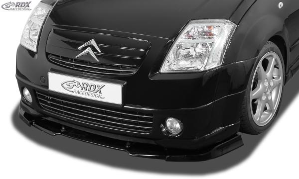 RDX Frontspoilerlippe VARIO-X für CITROEN C2 VTR / VTS Frontlippe Front Ansatz Vorne Spoilerlippe