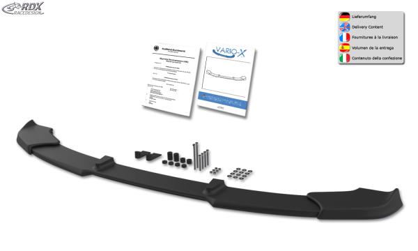 RDX Frontspoilerlippe VARIO-X für DAIHATSU Materia Frontlippe Front Ansatz Vorne Spoilerlippe