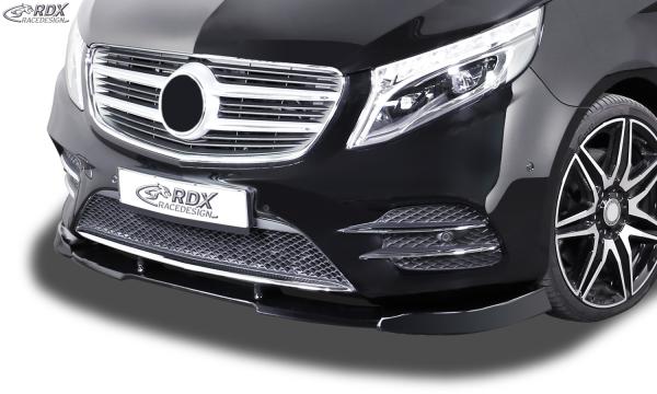 RDX Frontspoilerlippe VARIO-X für MERCEDES V-Klasse W447 AMG-Line Frontlippe "V1" Front Ansatz Vorne Spoilerlippe