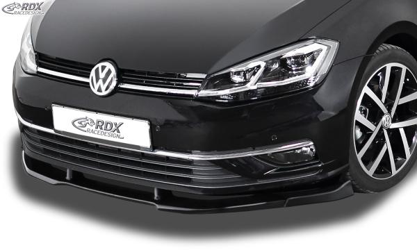 RDX Frontspoilerlippe VARIO-X für VW Golf 7 Facelift 2017+ Frontlippe Front Ansatz Vorne Spoilerlippe
